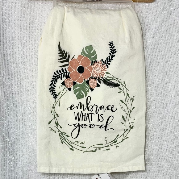Primitives by KATHY Tea Towel Embrace What is Good - Picture 2 of 6